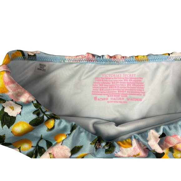 Victoria's Secret 2-Piece One Shoulder Ruffle Bikini  Women's XS  NWT  Floral - Picture 7 of 13